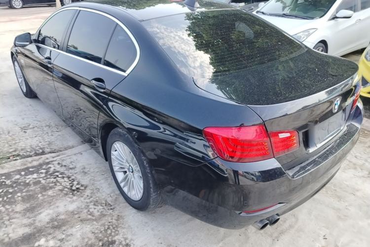 Used BMW 5 Series 2014 525Li Leading Model Rear Left 45 Deg