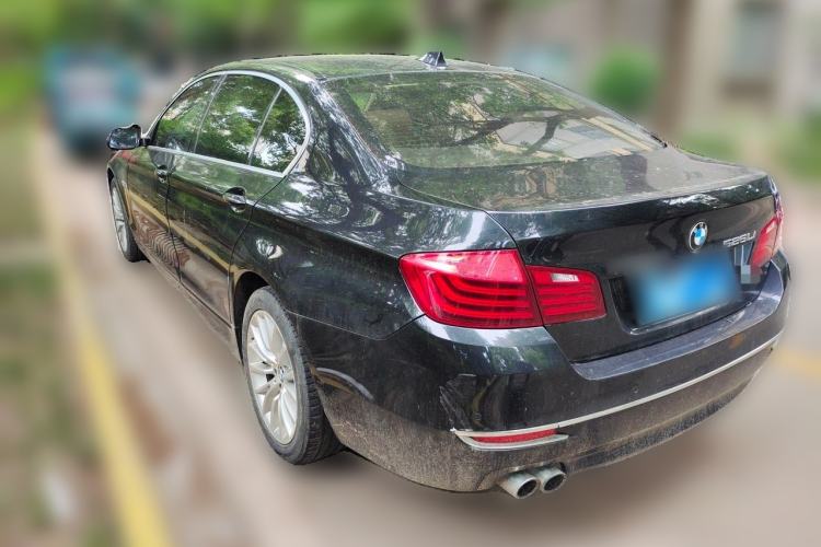 Used BMW 5 Series 2014 525Li Luxury Design Package Rear Left 45 Deg