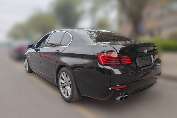 Used BMW 5 Series 2014 520Li Elegant Model Rear Left 45 Deg