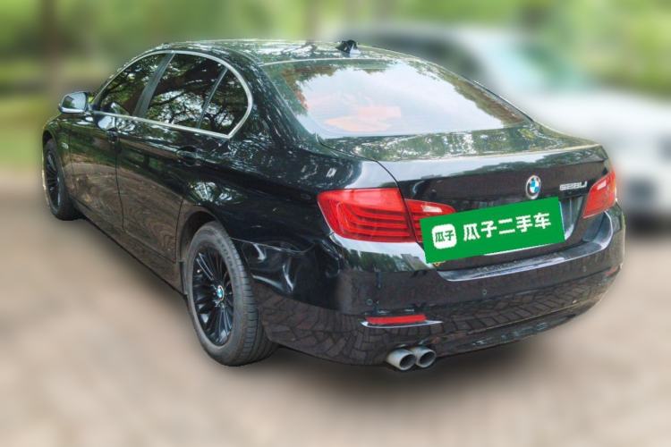 Used BMW 5 Series 2014 525Li Leading Model Rear Left 45 Deg