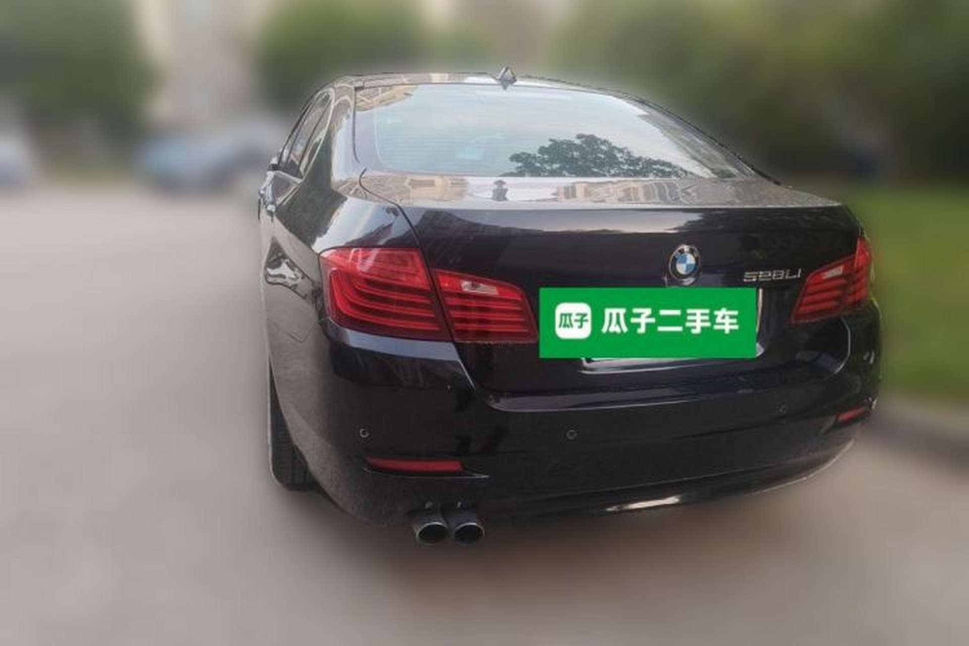 Used BMW 5 Series 2014 520Li Elegant Model Rear Left 45 Deg