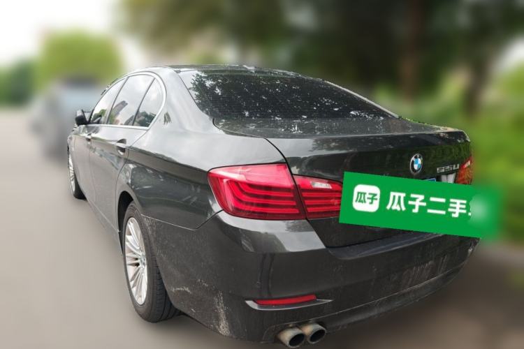 Used BMW 5 Series 2014 525Li Leading Model Rear Left 45 Deg