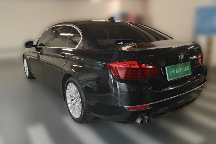 Used BMW 5 Series 2014 525Li Luxury Design Package Rear Left 45 Deg