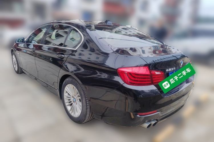 Used BMW 5 Series 2014 525Li Leading Model Rear Left 45 Deg