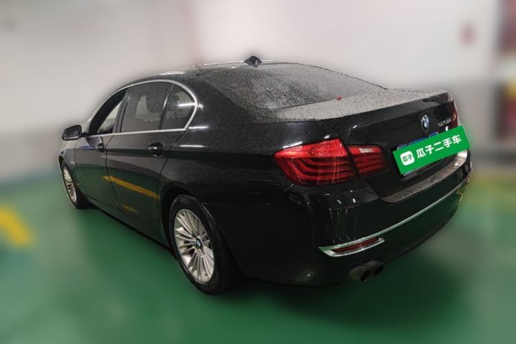 Used BMW 5 Series 2014 525Li Leading Model Rear Left 45 Deg