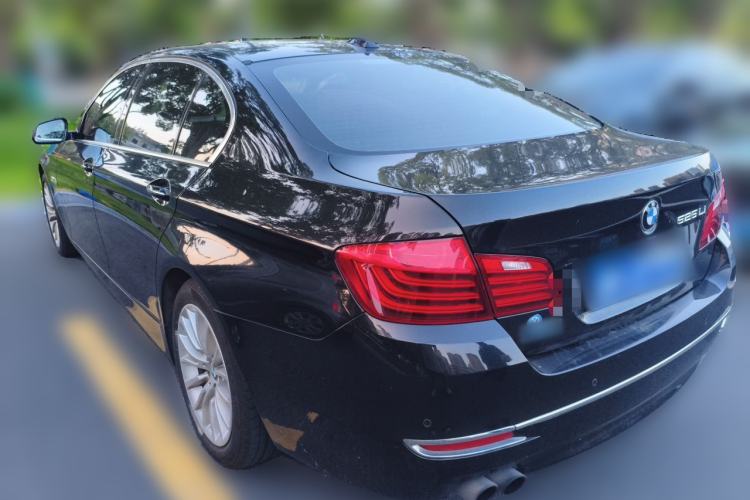Used BMW 5 Series 2014 525Li Luxury Design Package Rear Left 45 Deg