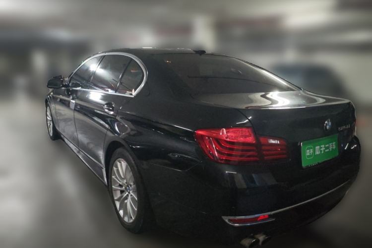 Used BMW 5 Series 2014 525Li Luxury Design Package Rear Left 45 Deg