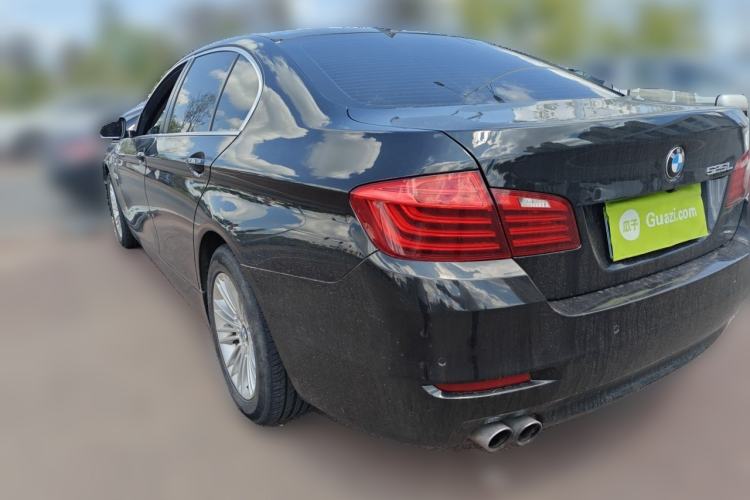 Used BMW 5 Series 2014 525Li Leading Model Rear Left 45 Deg