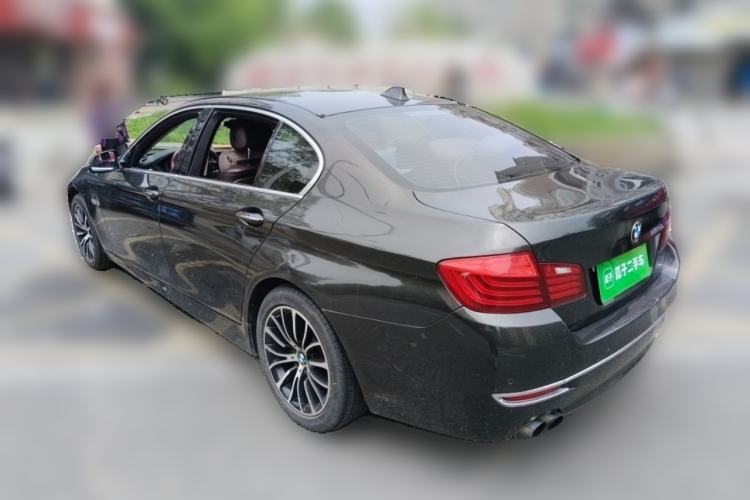 Used BMW 5 Series 2014 525Li Luxury Design Package Rear Left 45 Deg