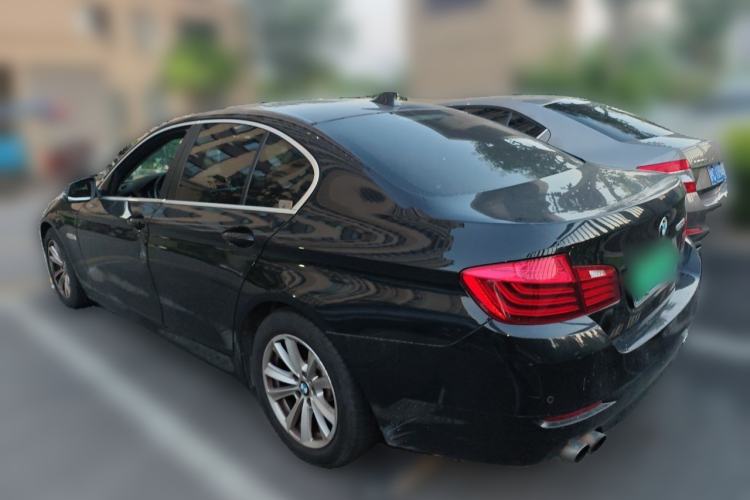 Used BMW 5 Series 2014 520i Elegant Edition Rear Left 45 Deg