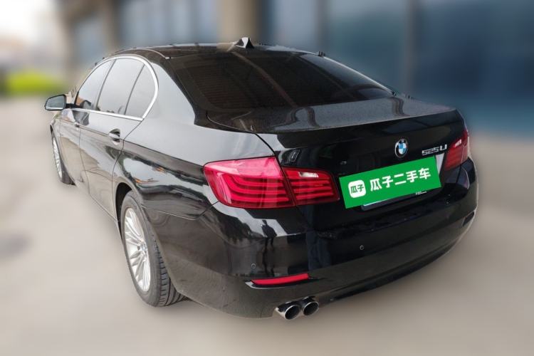 Used BMW 5 Series 2014 525Li Leading Model Rear Left 45 Deg
