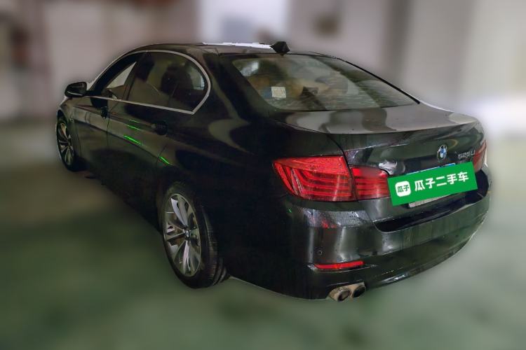Used BMW 5 Series 2014 525Li Leading Model Rear Left 45 Deg