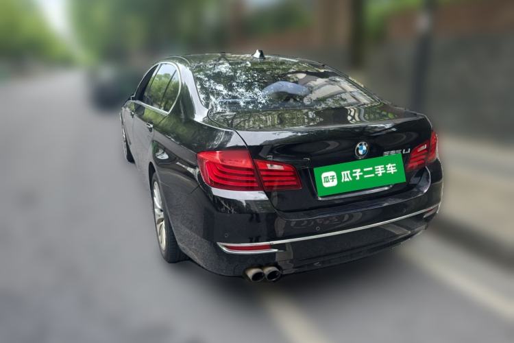 Used BMW 5 Series 2014 525Li Luxury Design Package Rear Left 45 Deg