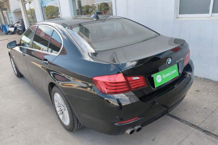 Used BMW 5 Series 2014 525Li Leading Model Rear Left 45 Deg
