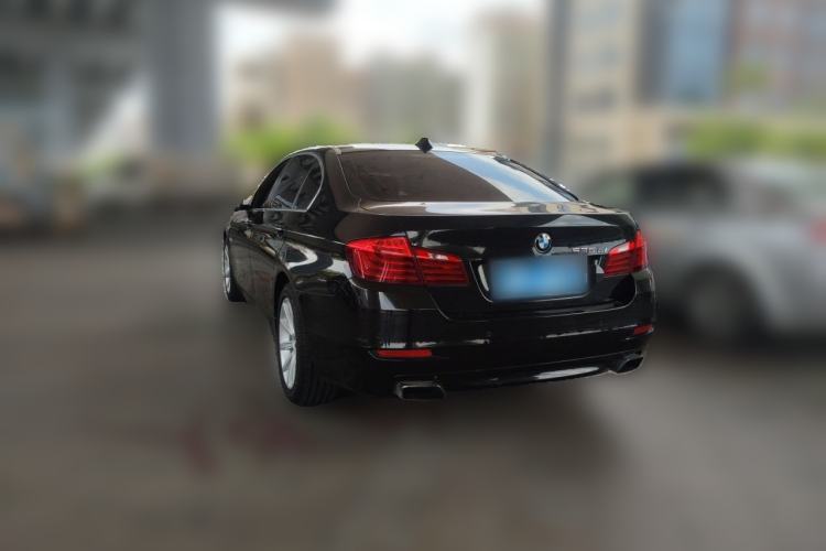 Used BMW 5 Series 2014 535Li Leading Model Rear Left 45 Deg