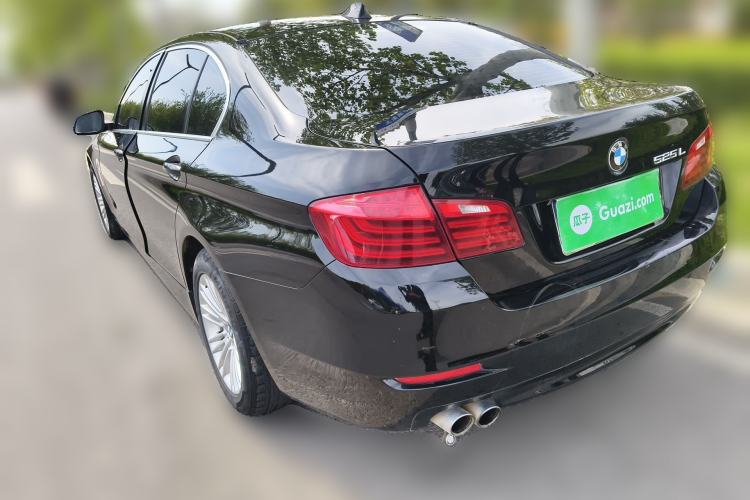 Used BMW 5 Series 2014 525Li Leading Model Rear Left 45 Deg