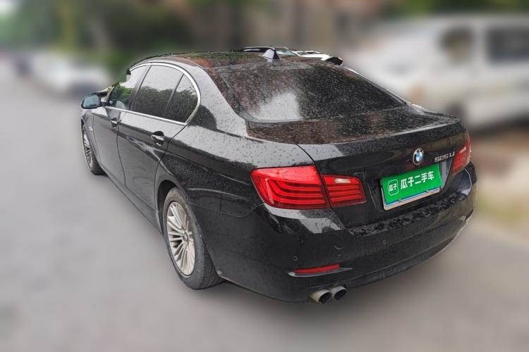 Used BMW 5 Series 2014 525Li Leading Model Rear Left 45 Deg