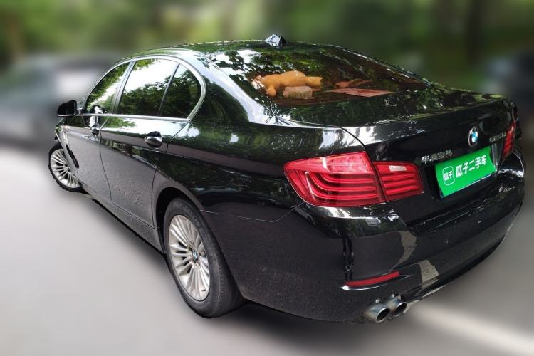 Used BMW 5 Series 2014 525Li Leading Model Rear Left 45 Deg