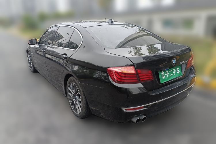 Used BMW 5 Series 2014 525Li Luxury Design Package Rear Left 45 Deg