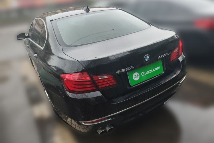Used BMW 5 Series 2014 525Li Luxury Design Package Rear Left 45 Deg