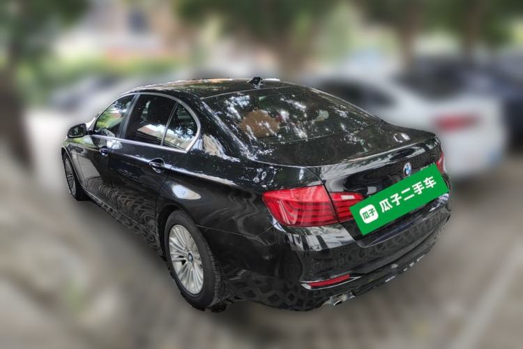 Used BMW 5 Series 2014 525Li Leading Model Rear Left 45 Deg