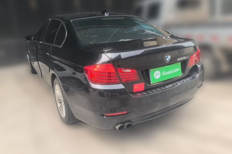 Used BMW 5 Series 2014 525Li Leading Model Rear Left 45 Deg