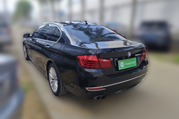 Used BMW 5 Series 2014 535Li Luxury Design Package Rear Left 45 Deg