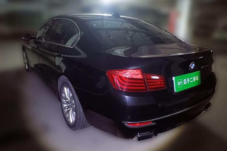Used BMW 5 Series 2014 525Li Luxury Design Package Rear Left 45 Deg