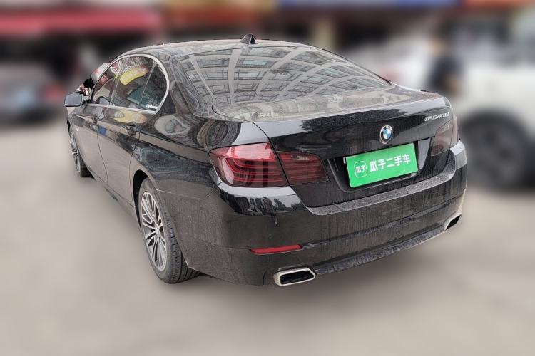 Used BMW 5 Series 2014 525Li Luxury Design Package Rear Left 45 Deg