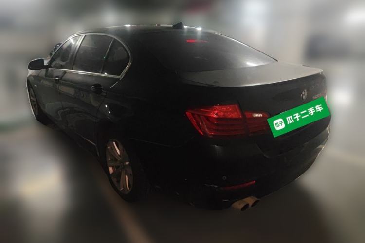 Used BMW 5 Series 2014 520Li Elegant Model Rear Left 45 Deg
