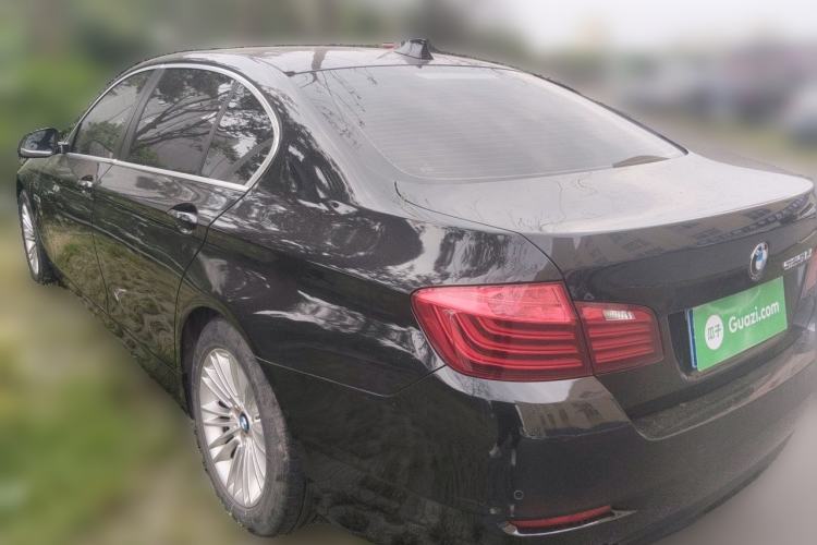 Used BMW 5 Series 2014 525Li Leading Model Rear Left 45 Deg