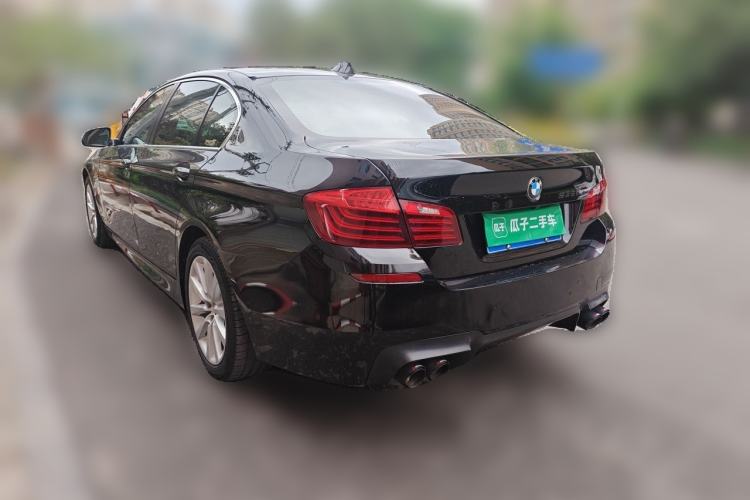 Used BMW 5 Series 2014 528Li Leading Model Rear Left 45 Deg