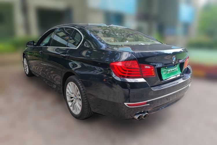 Used BMW 5 Series 2014 530Li Luxury Design Package Rear Left 45 Deg