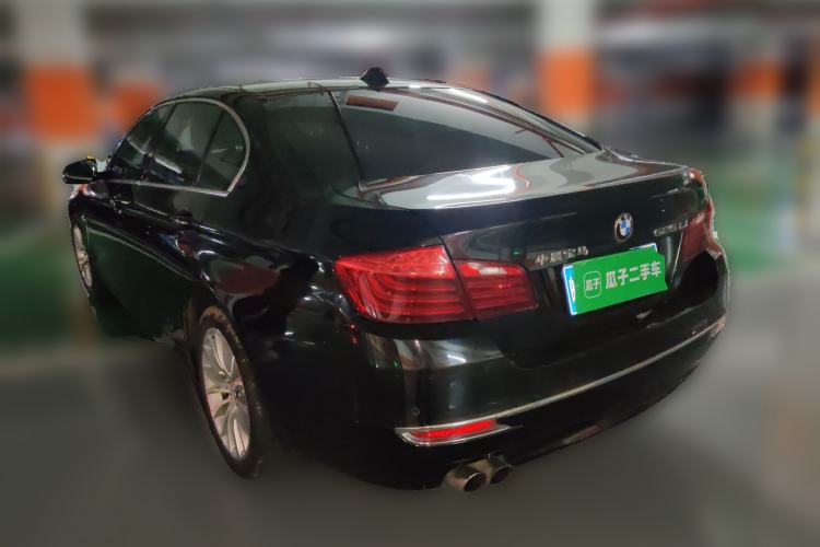 Used BMW 5 Series 2014 525Li Luxury Design Package Rear Left 45 Deg