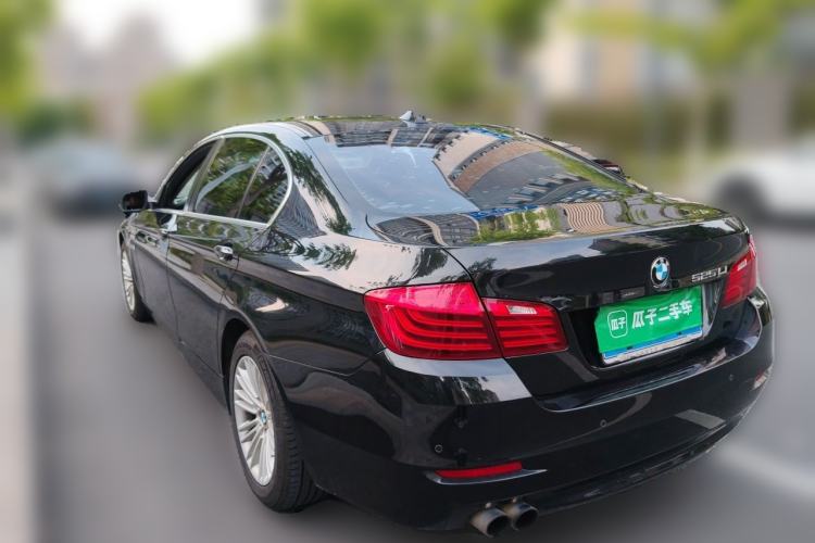 Used BMW 5 Series 2014 525Li Leading Model Rear Left 45 Deg