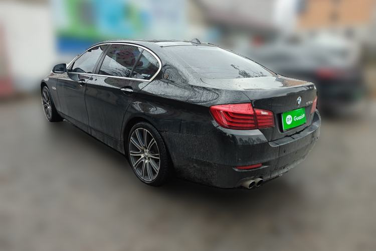 Used BMW 5 Series 2014 520Li Elegant Model Rear Left 45 Deg
