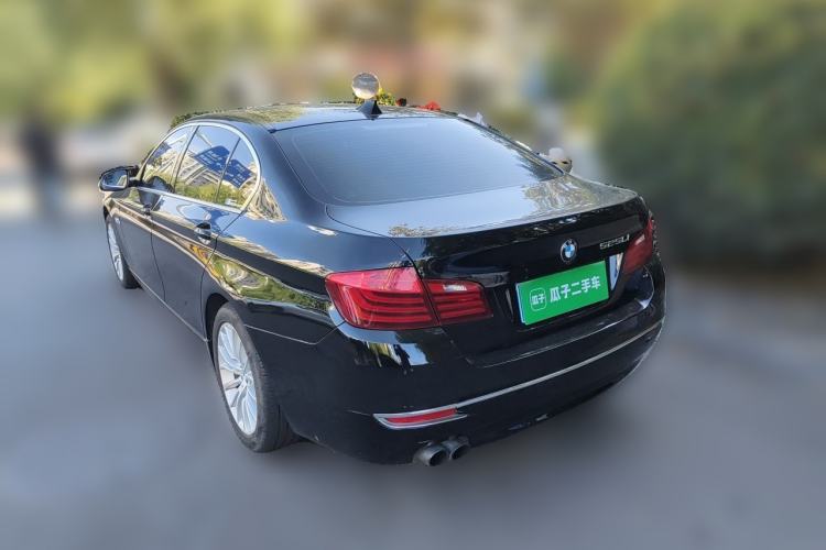 Used BMW 5 Series 2014 525Li Luxury Design Package Rear Left 45 Deg