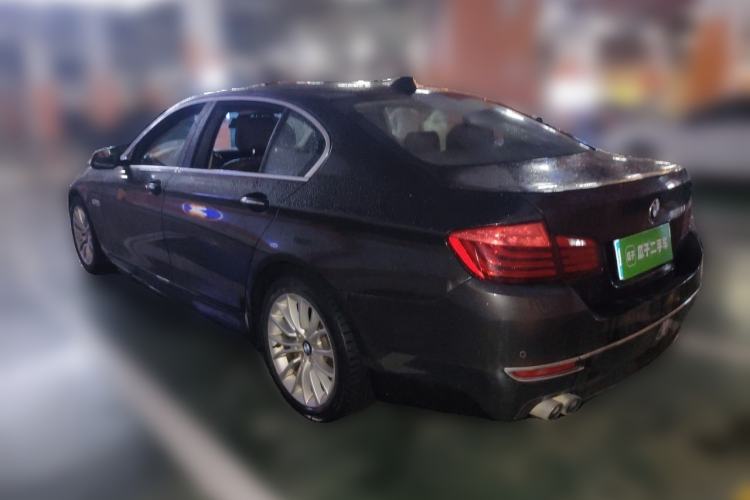 Used BMW 5 Series 2014 525Li Luxury Design Package Rear Left 45 Deg