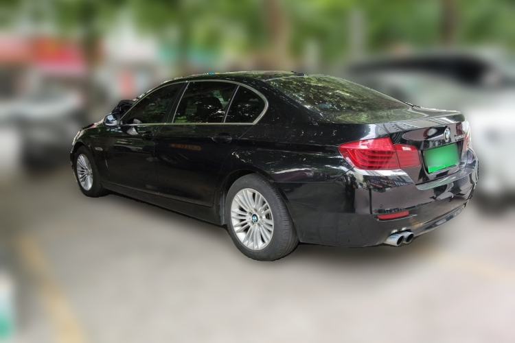 Used BMW 5 Series 2014 525Li Leading Model Rear Left 45 Deg