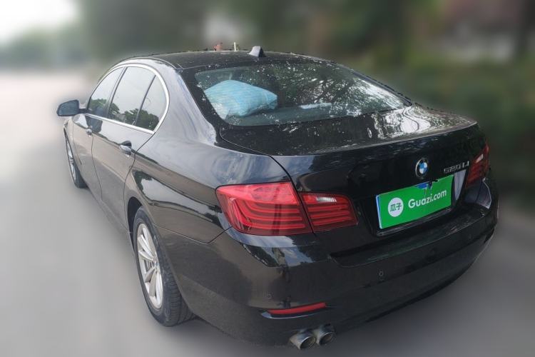 Used BMW 5 Series 2014 520Li Elegant Model Rear Left 45 Deg