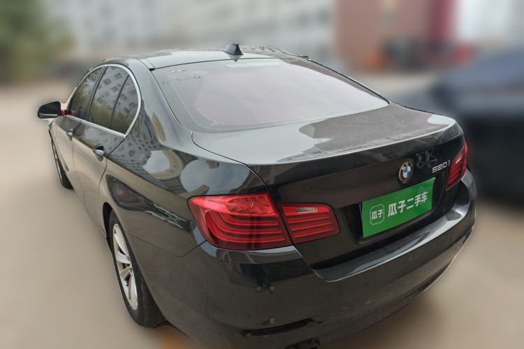 Used BMW 5 Series 2014 520i Elegant Edition Rear Left 45 Deg