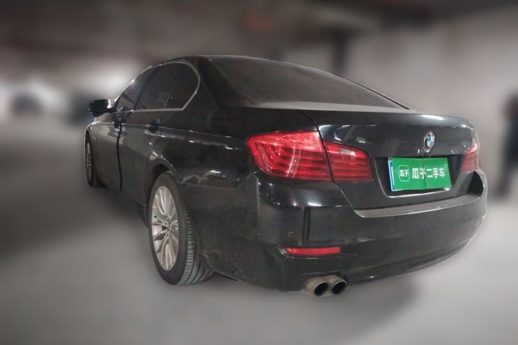 Used BMW 5 Series 2014 520i Elegant Edition Rear Left 45 Deg