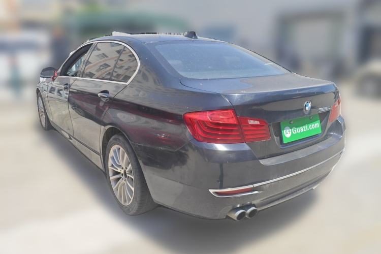 Used BMW 5 Series 2014 525Li Luxury Design Package Rear Left 45 Deg