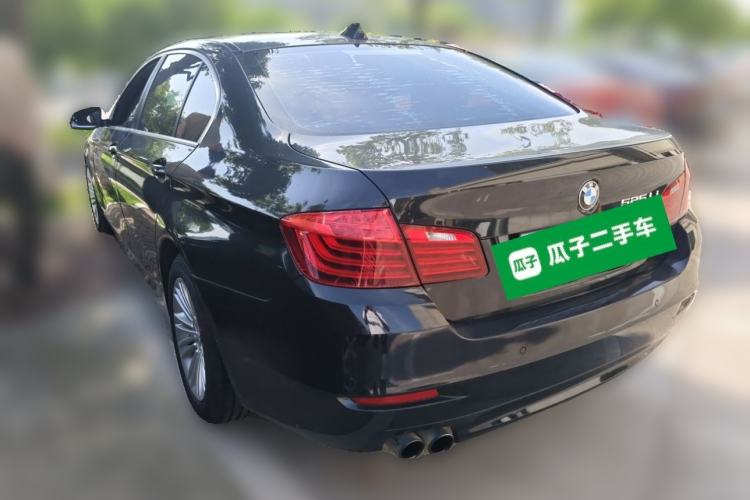 Used BMW 5 Series 2014 525Li Leading Model Rear Left 45 Deg