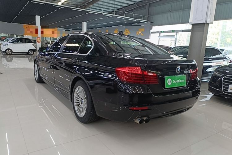 Used BMW 5 Series 2014 525Li Leading Model Rear Left 45 Deg