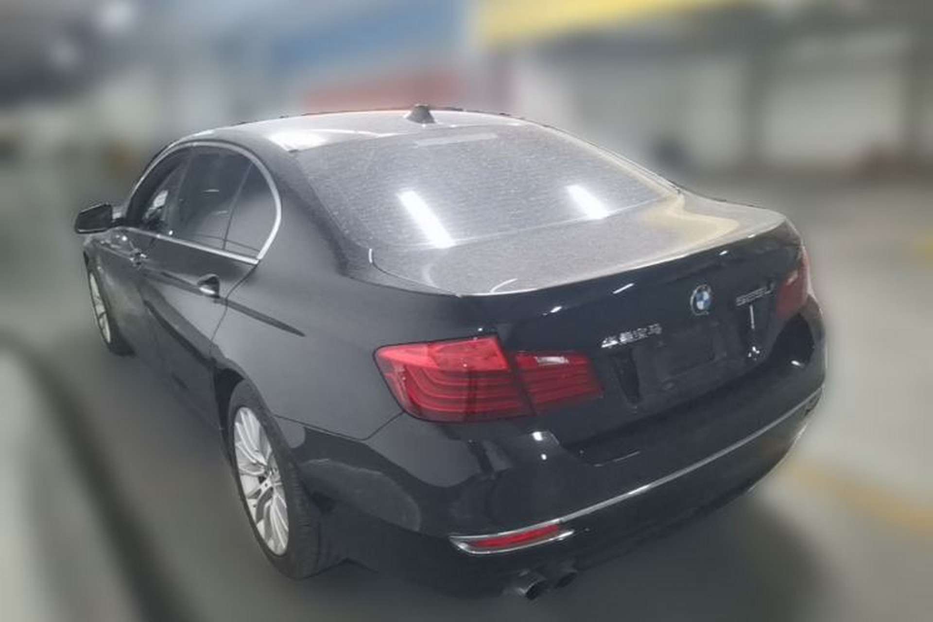 Used BMW 5 Series 2014 525Li Luxury Design Package Rear Left 45 Deg