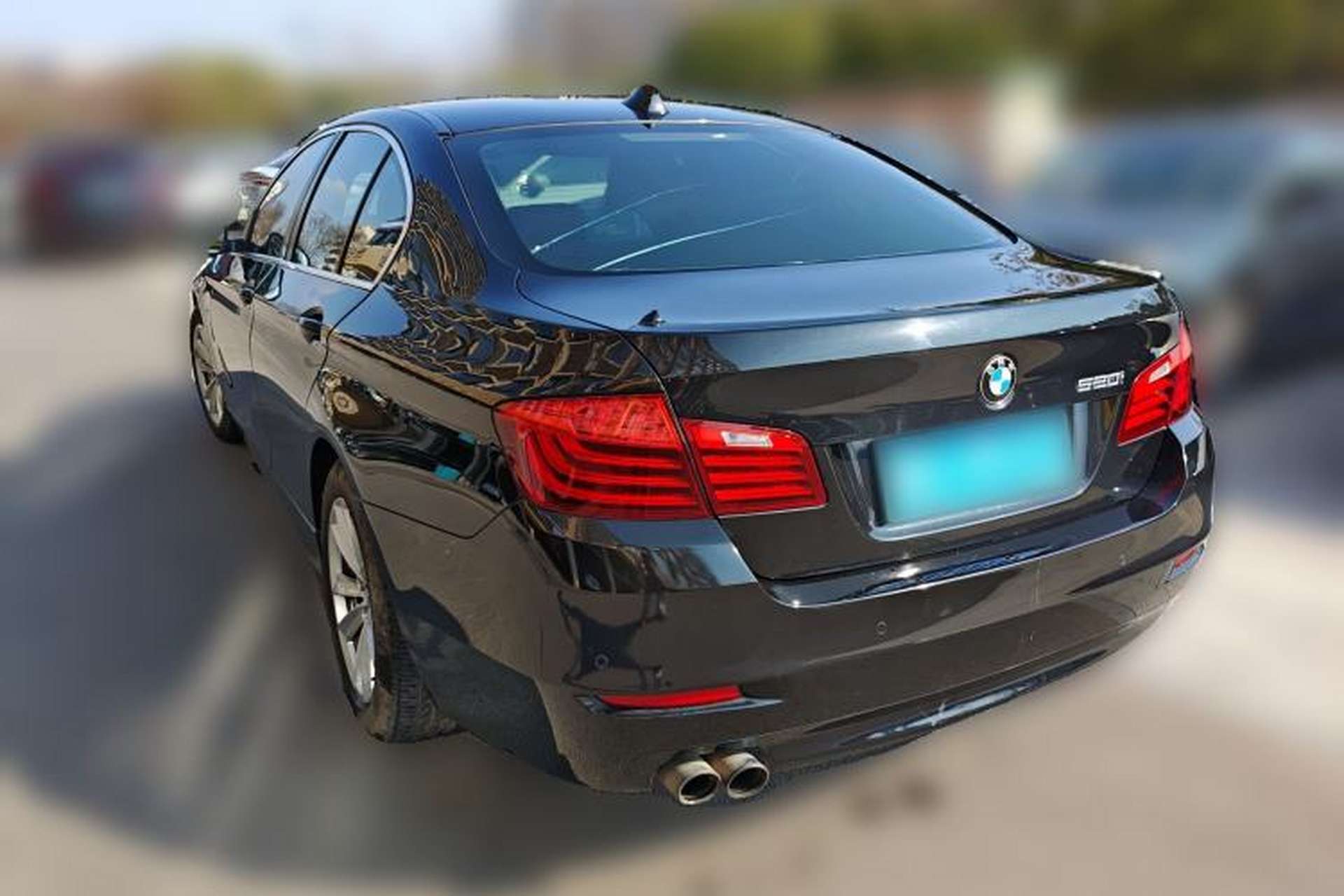 Used BMW 5 Series 2014 520i Elegant Edition Rear Left 45 Deg