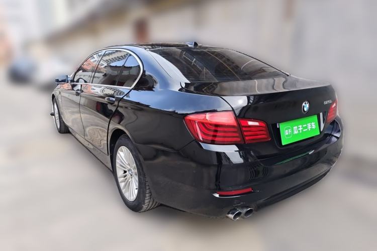 Used BMW 5 Series 2014 525Li Leading Model Rear Left 45 Deg