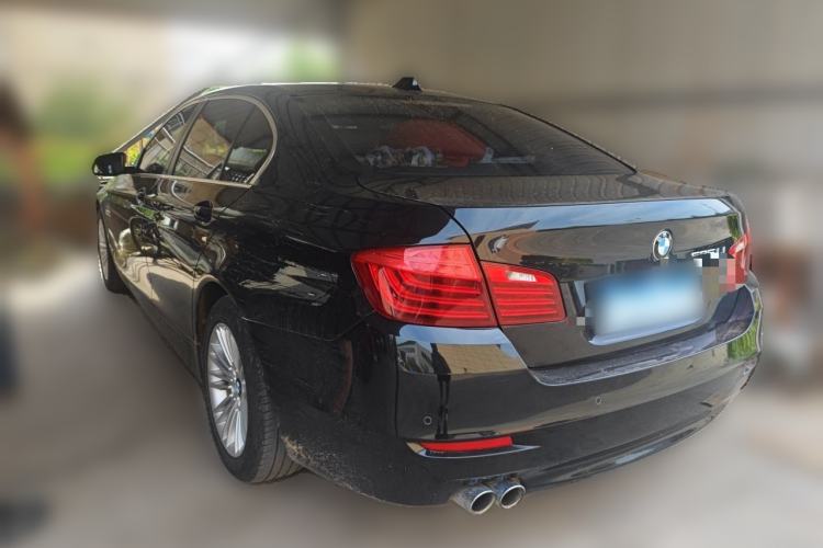 Used BMW 5 Series 2014 525Li Leading Model Rear Left 45 Deg