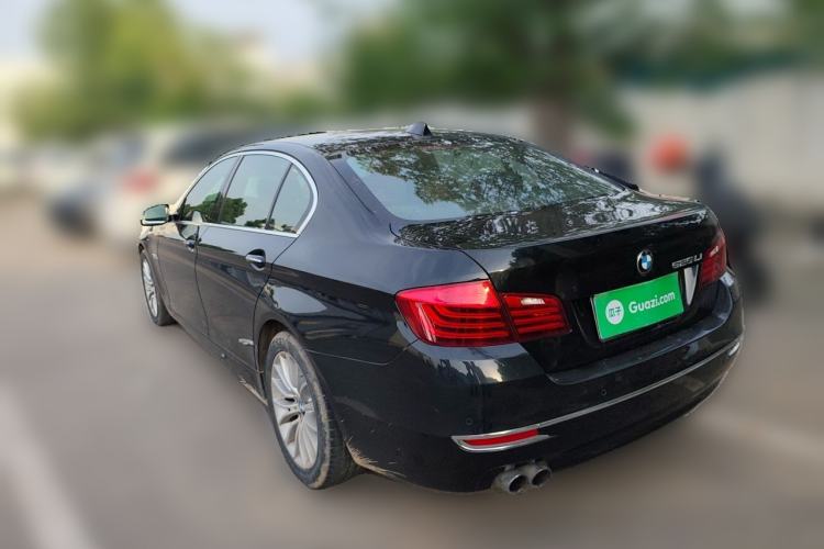 Used BMW 5 Series 2014 525Li Luxury Design Package Rear Left 45 Deg